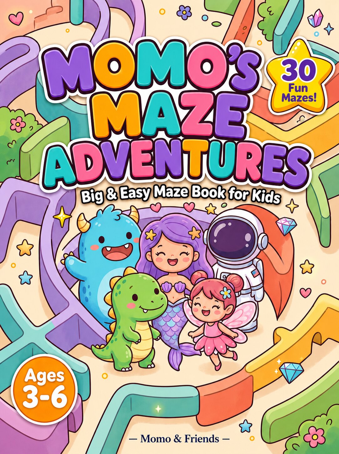 Momo's Maze Adventures – book cover